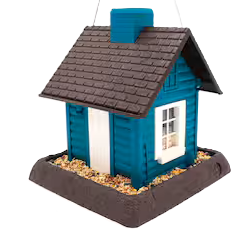 Blue Birdfeeder