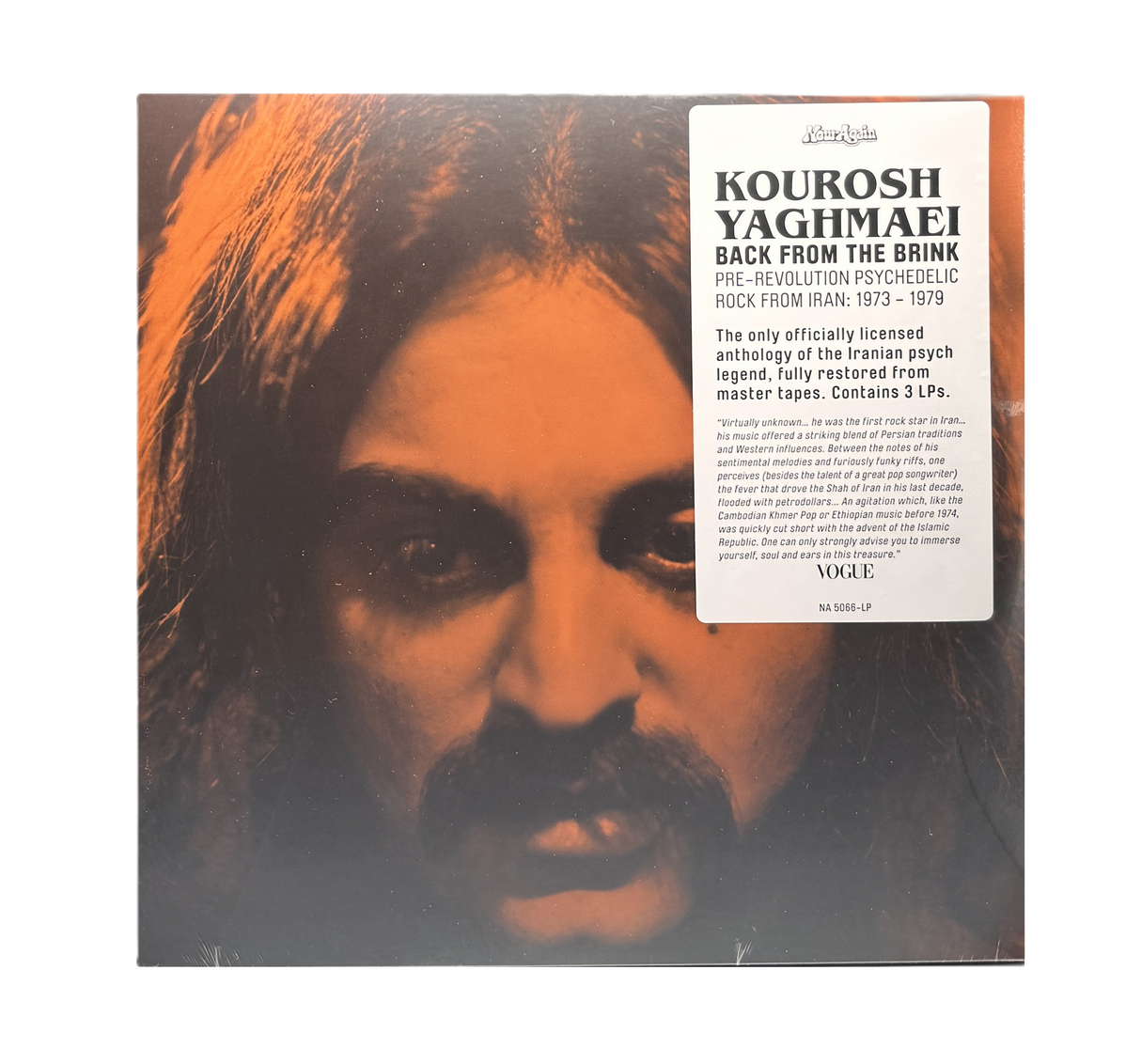 Kourosh Yaghmaei back from the brink ( 1973-1979) 3 LPs (Vinyl)