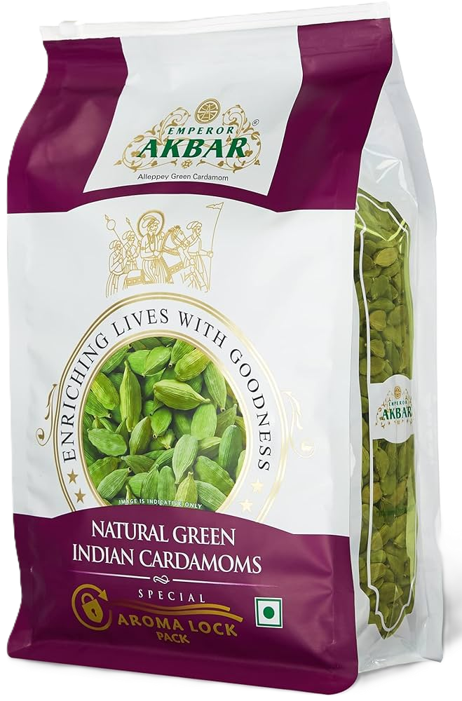 Emperor Akbar Purple Grade Cardamom (above 8mm +pods) - 50g - in Canada