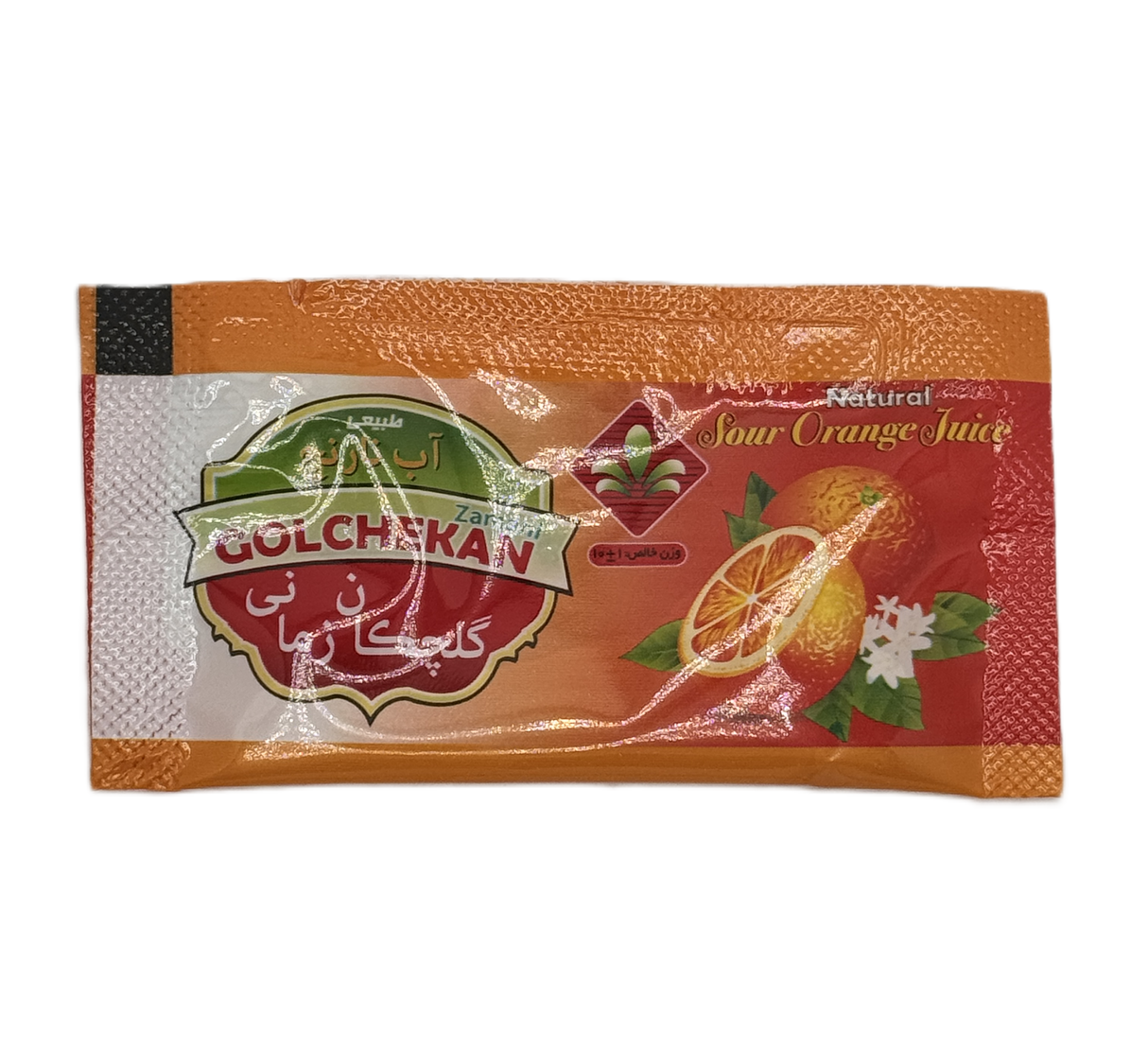 آب نارنج طبیعی تک نفره گلچکان زمانی ۱۰ ساشه ۱۰ گرمی (۱۰۰ گرم)