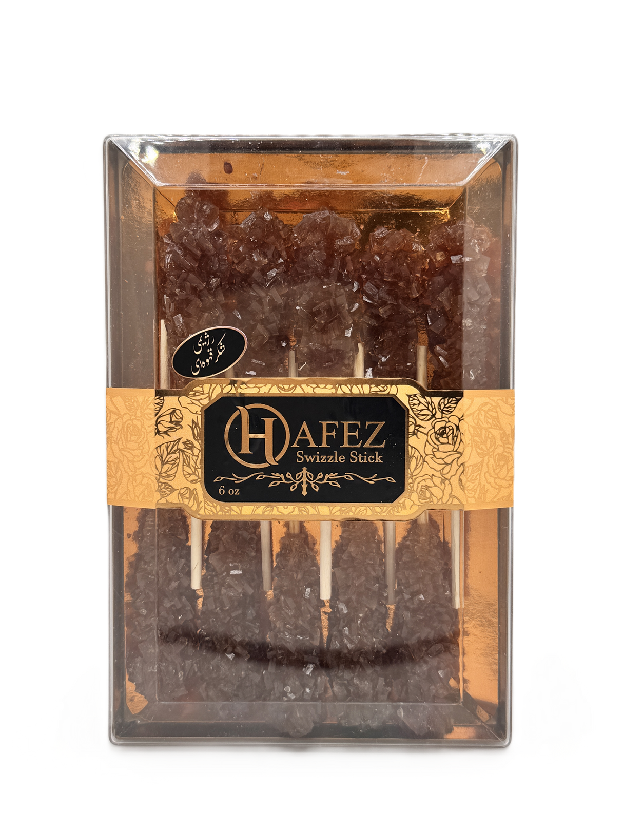 Hafez | Brown rock candy sticks (200 g)