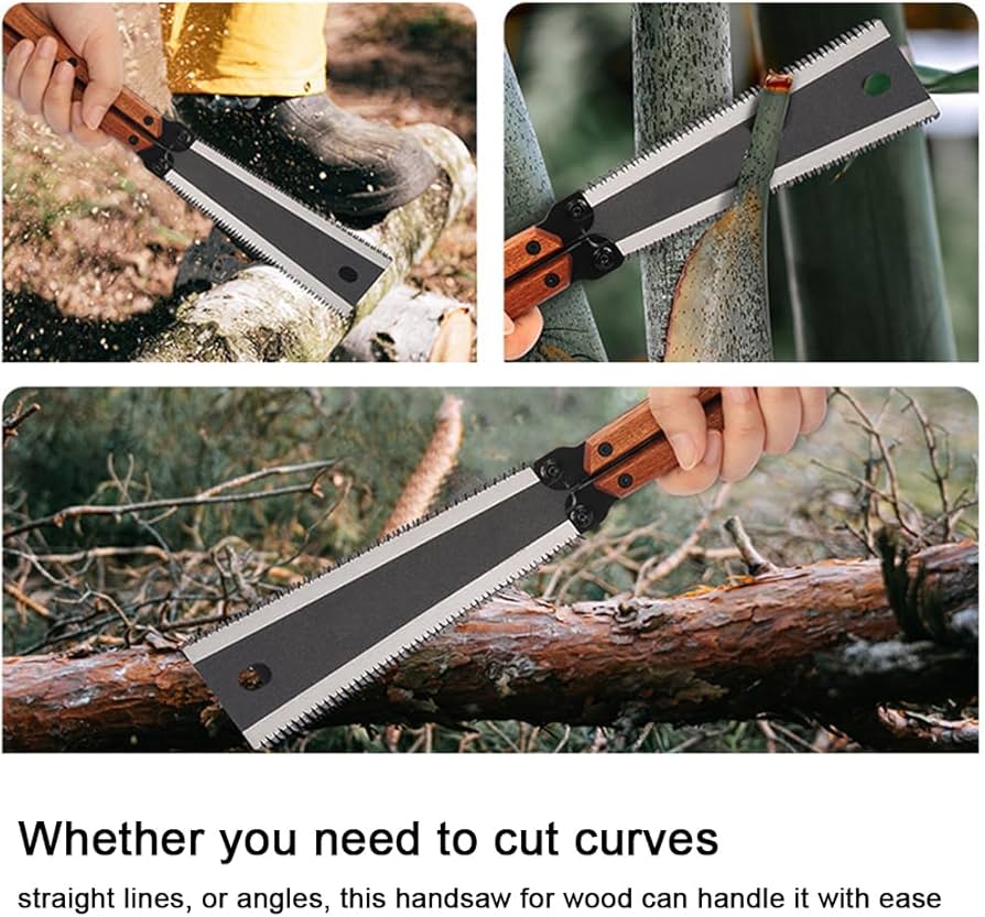 Double Sided Folding Handsaw