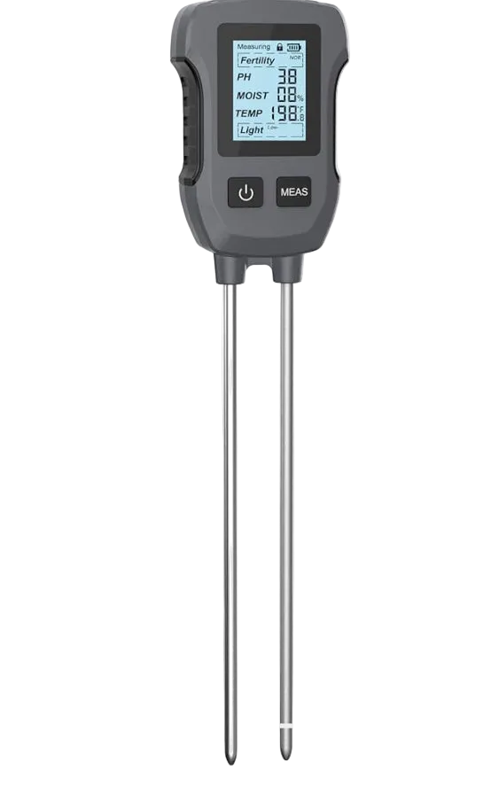 5 in 1 Digital Soil Tester: Soil Moisture, PH, Light, Fertility and Temperature