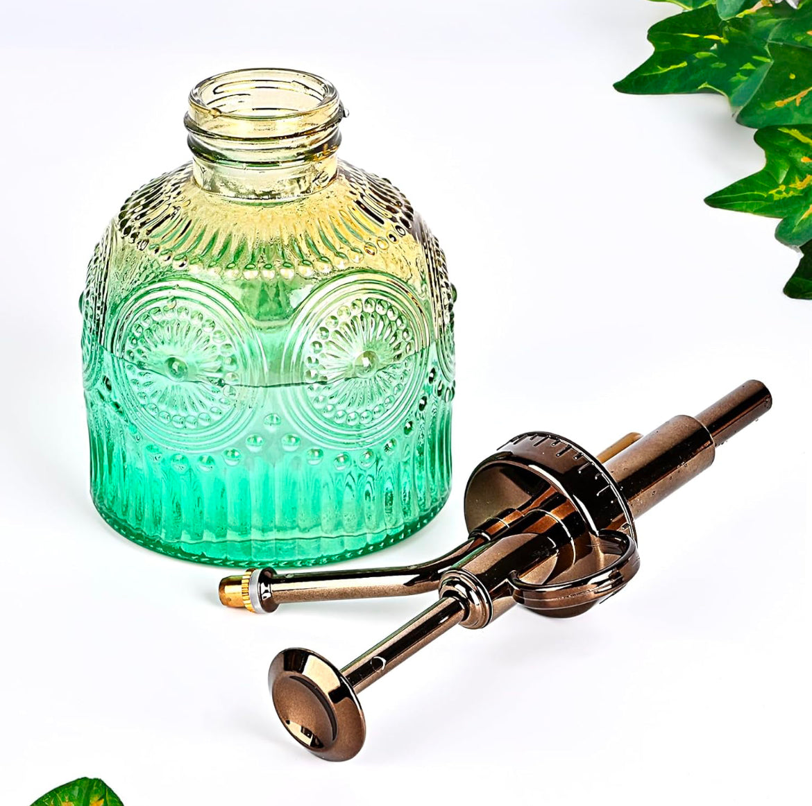 Vintage Glass Plant Mister Spray Bottle, 230 cc
