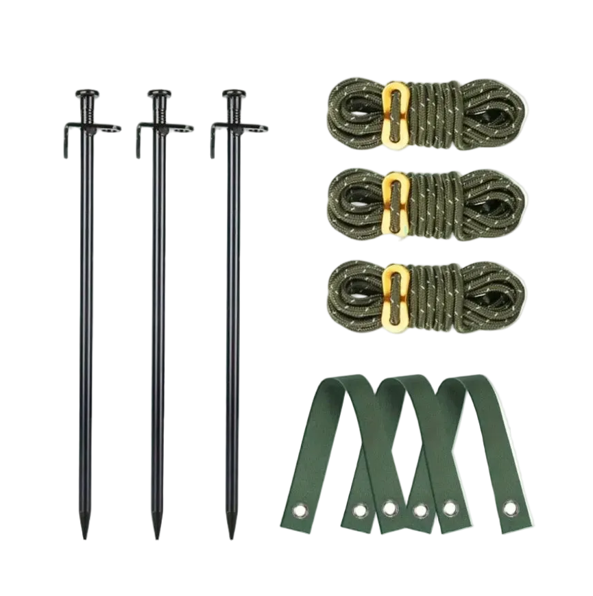Heavy Duty Steel Tree Stake Kits, 30cm