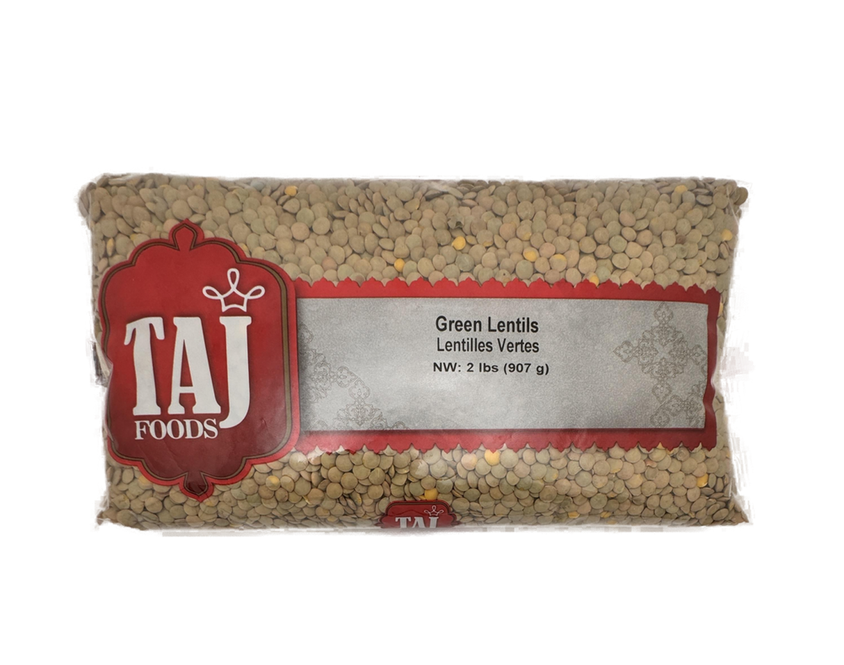 Taj | Premium green Lentils (adas) (907 g)