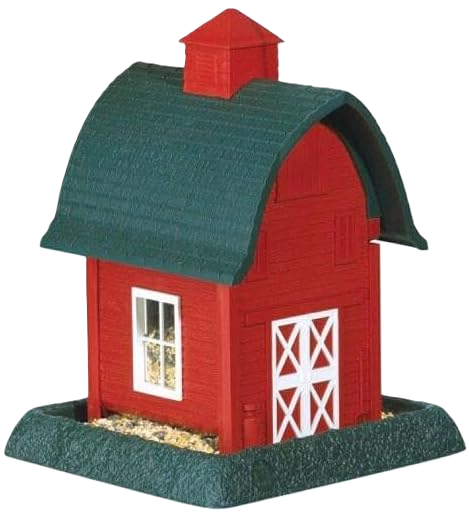 Red  Birdfeeder