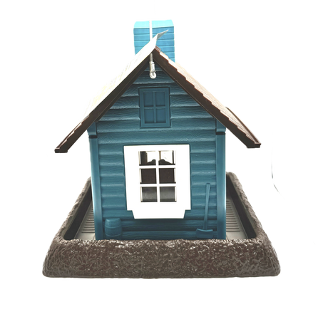 Blue Birdfeeder