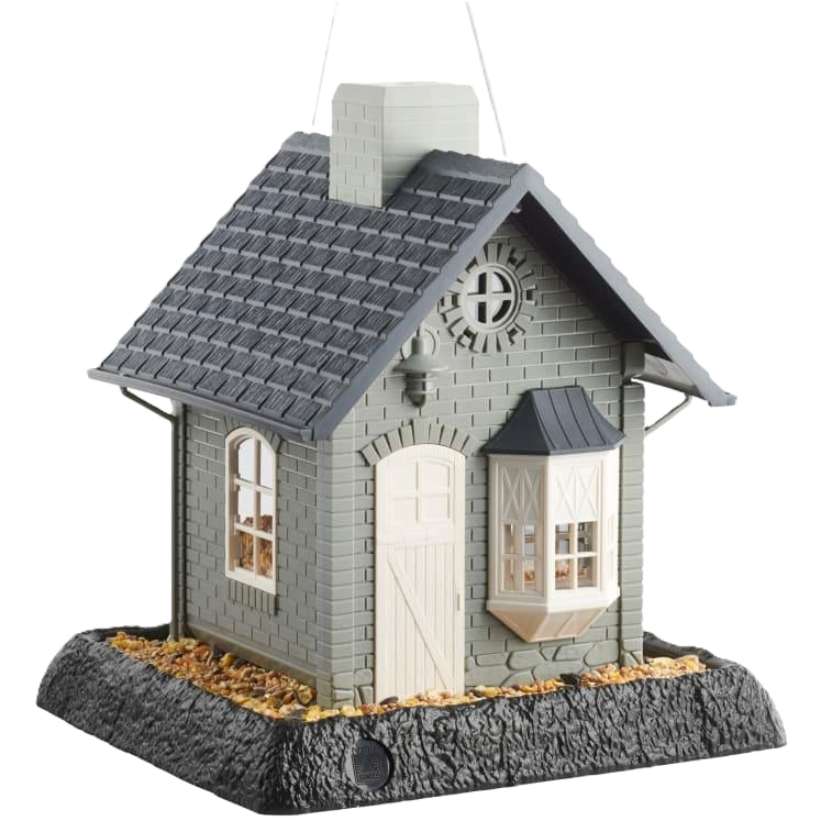 Grey Birdfeeder
