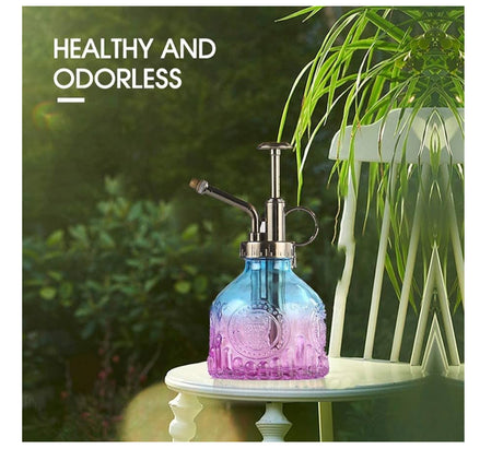 Vintage Glass Plant Mister Spray Bottle, 230 cc