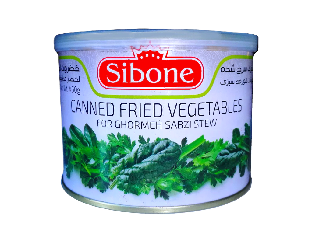 Fried Vegetables for Ghormeh Sabzi – Sibone – 480g