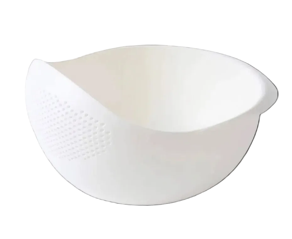 Rice Washing and Drainage Basket (white)