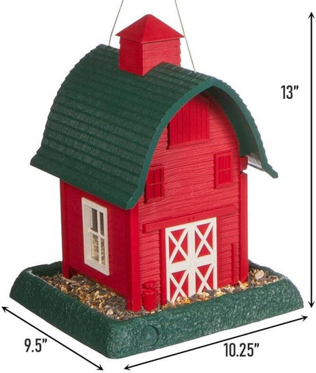 Red  Birdfeeder