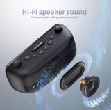 Digital 5 in 1 Alarm Clock Radio with Bluetooth Speaker