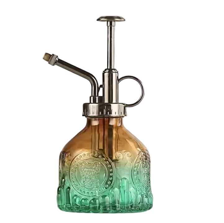 Vintage Glass Plant Mister Spray Bottle, 230 cc