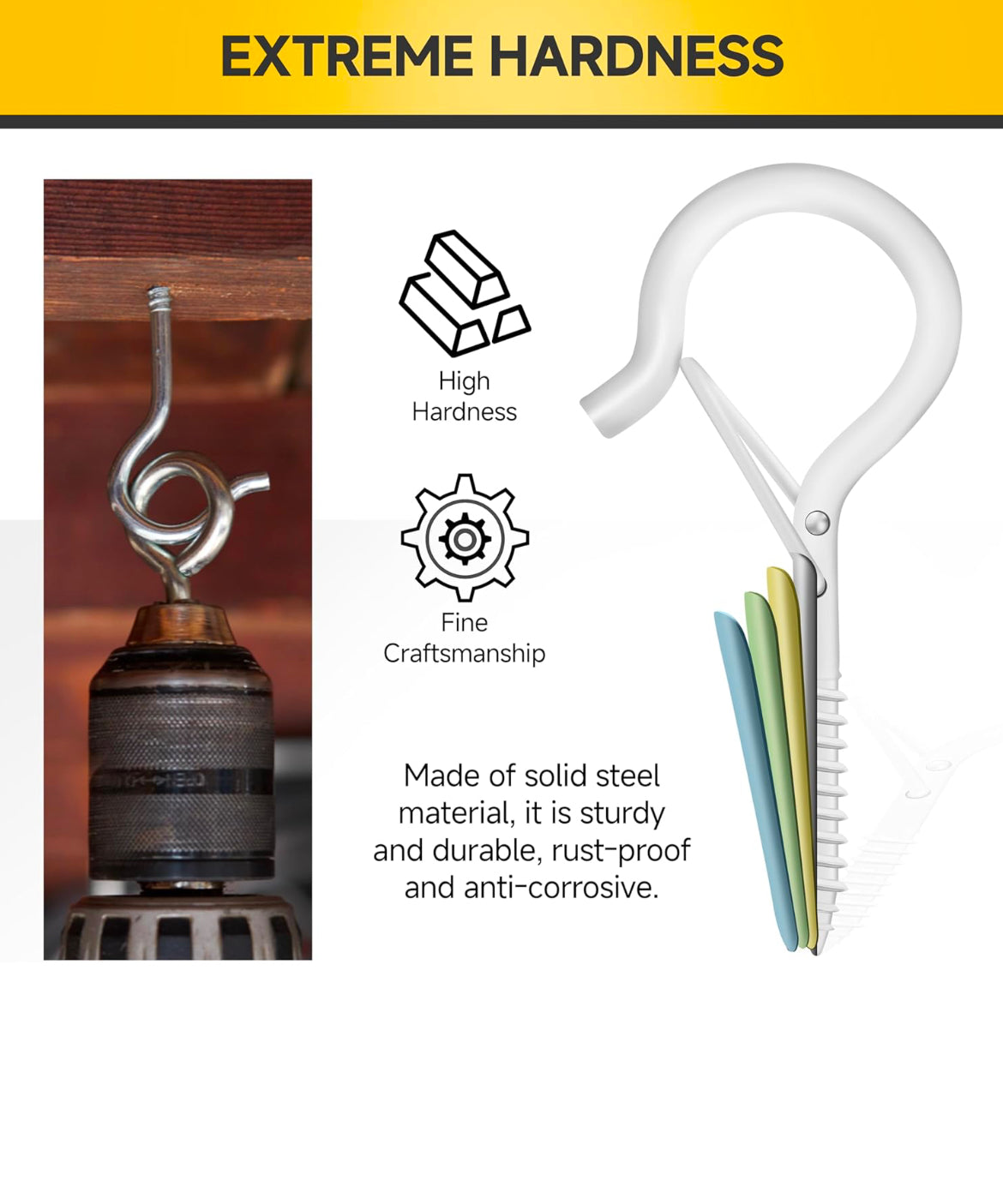 5 pack Q-Shape Hanger Hook