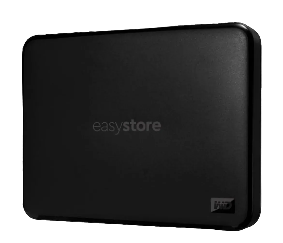 WD easystore - 2TB USB 3.0 External Hard Drive