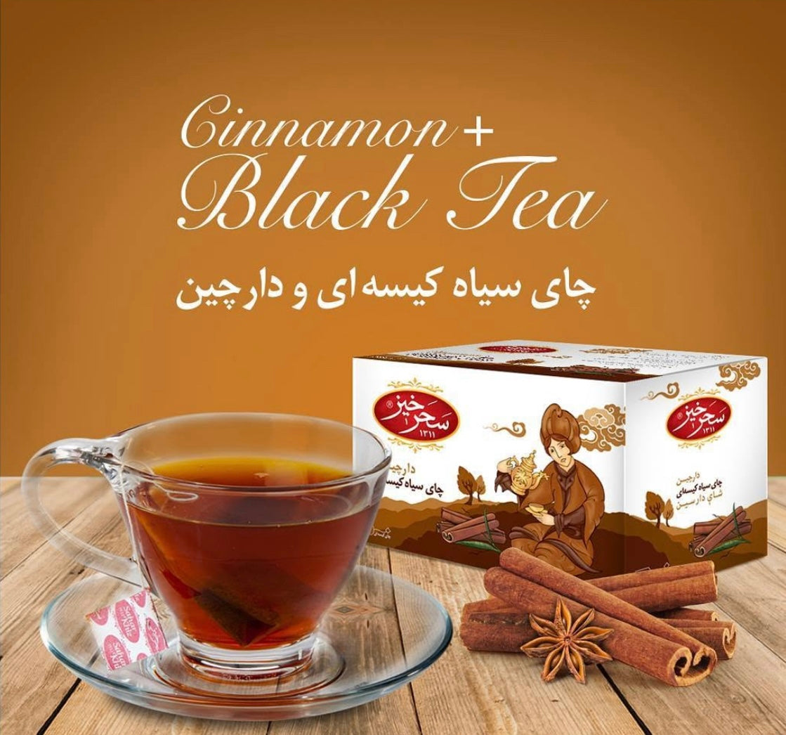 خرید چای كيسه اي دارچينی سحرخیز ۱۲ عددی در کانادا