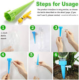 10 pcs Adjustable Plant Watering Nozzle with Slow Release Control