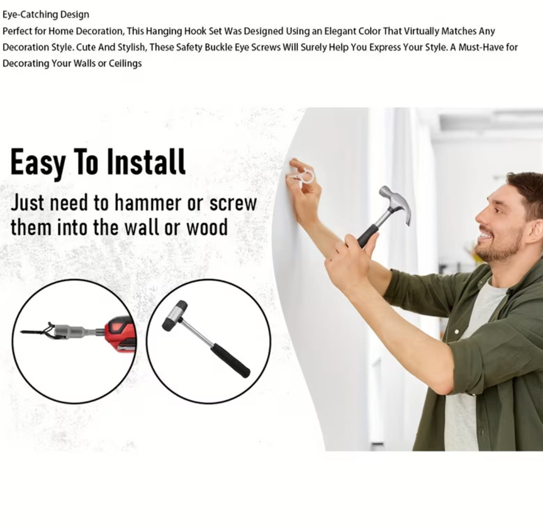 5 pack Q-Shape Hanger Hook