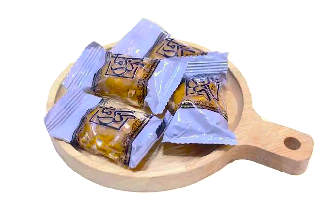 Kermani Bite-Size Gaz Sohan - 400 gr - Minimalist  wrap (no box included)