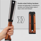 Double Sided Folding Handsaw