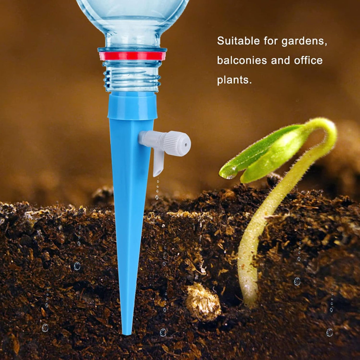 10 pcs Adjustable Plant Watering Nozzle with Slow Release Control